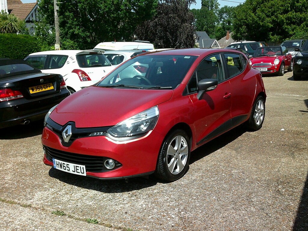 Renault Clio Hatchback 1.2 Play 1.2 16V 75 2015 HW65JEU Red #5