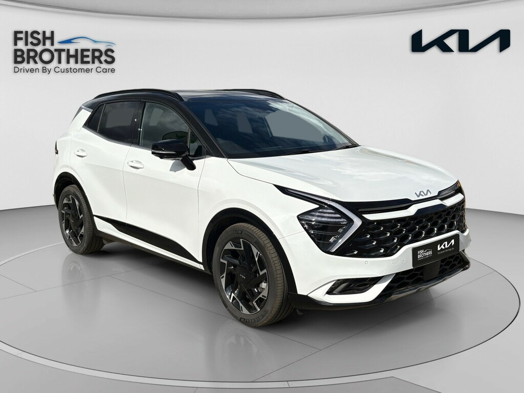 Kia Sportage 1.6T Gdi 157 48V Isg Gt-line S Dct White