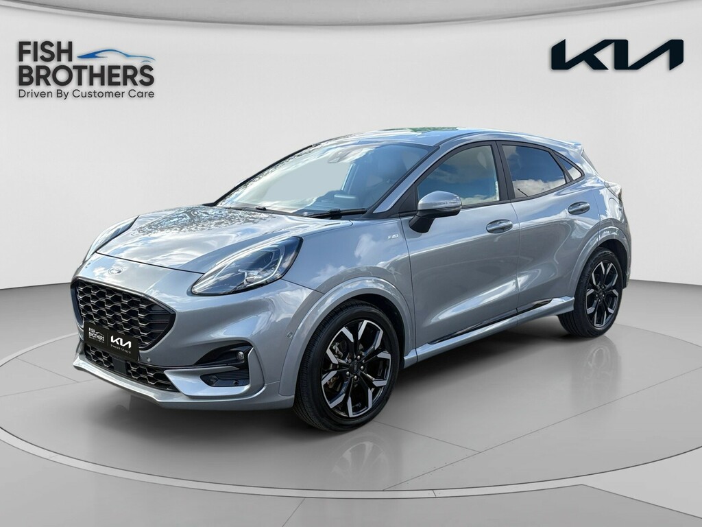 Ford Puma 1.0 Ecoboost Hybrid Mhev 155 St-line X Silver #2