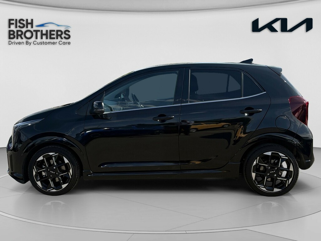 Kia Picanto 1.0 67 Gt-line RA75YKG Black #6