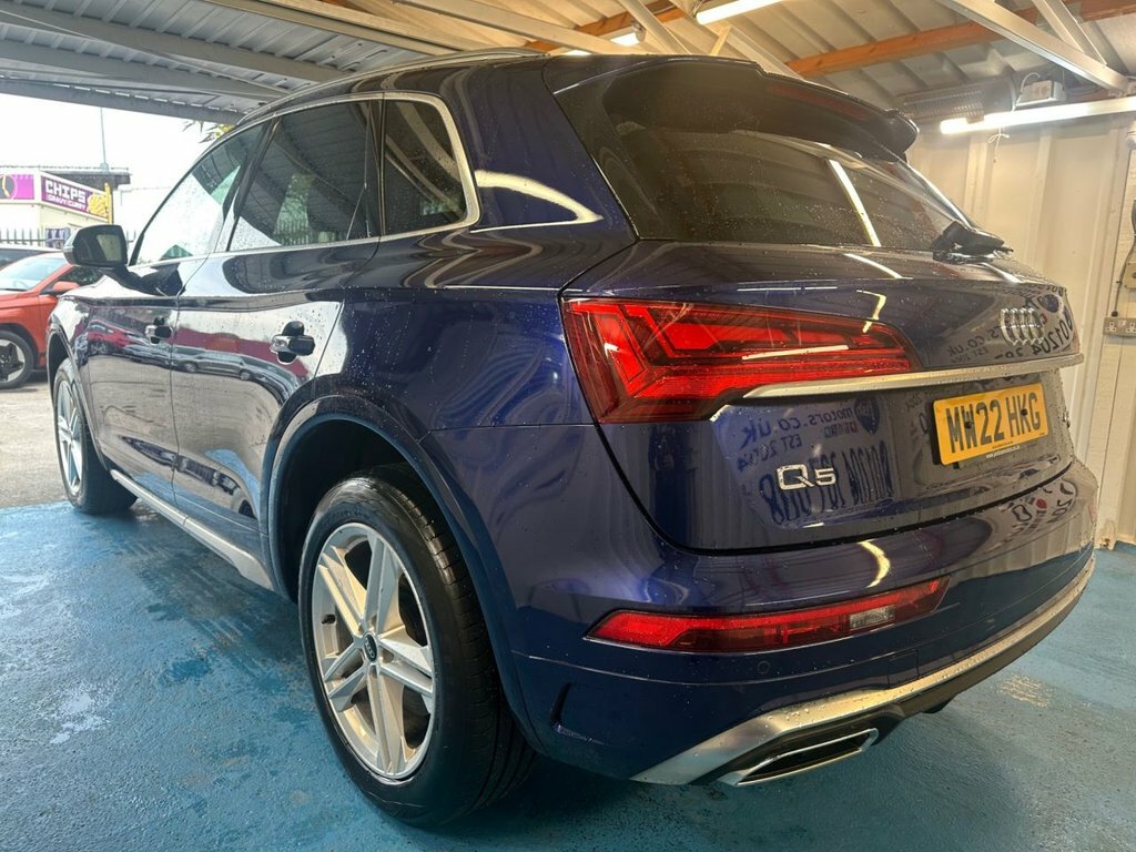 Audi Q5 2L S Line MW22HKG Blue #4