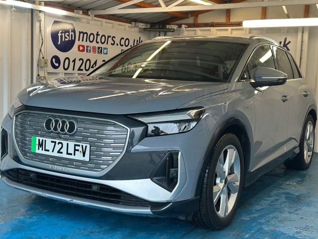 Audi Q4 E Tron Suv ML72LFV Grey