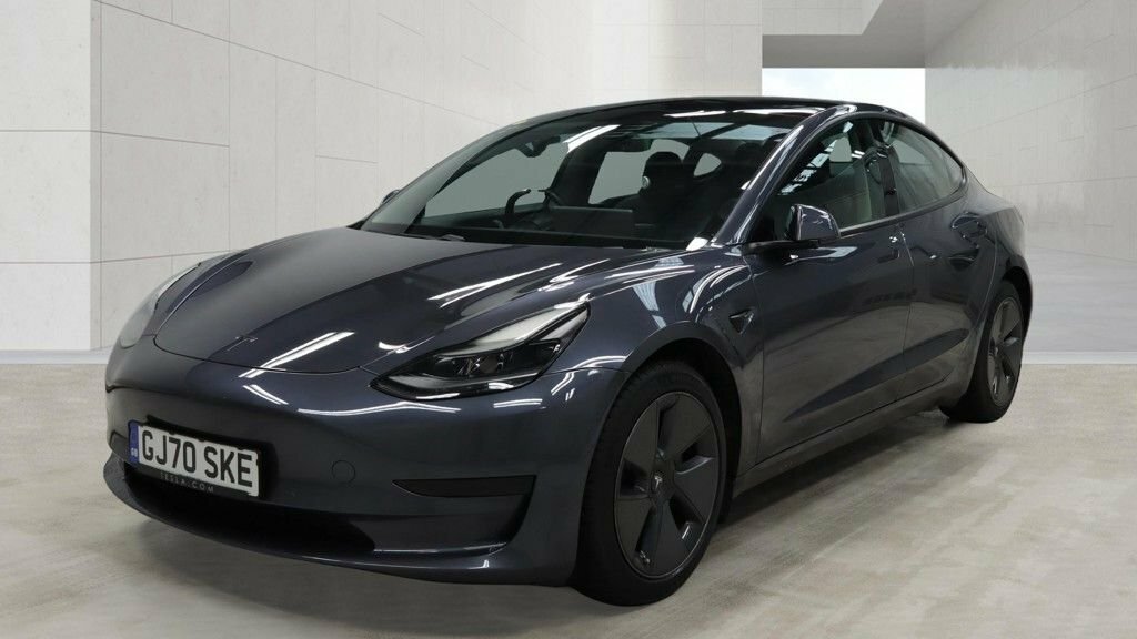 Tesla Model 3 Saloon GJ70SKE Grey #3