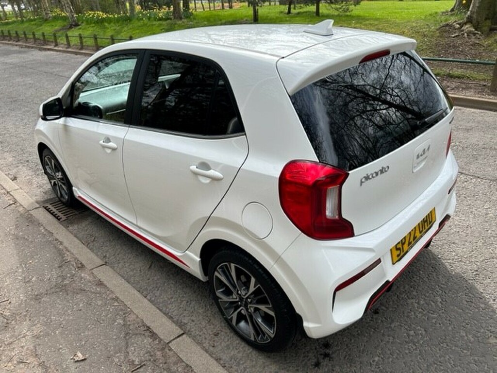 Kia Picanto 1.0 Gt-line 4 Seats White #4