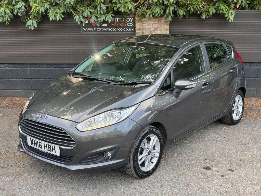 Ford Fiesta 1.0T Ecoboost Zetec Euro 6 Ss WN16HBH Grey #4