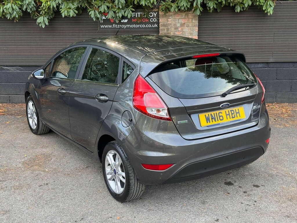 Ford Fiesta 1.0T Ecoboost Zetec Euro 6 Ss WN16HBH Grey #5