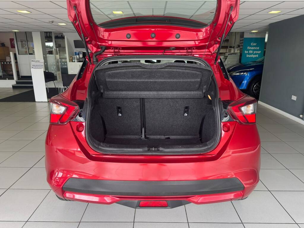 Nissan Micra Hatchback Red #6