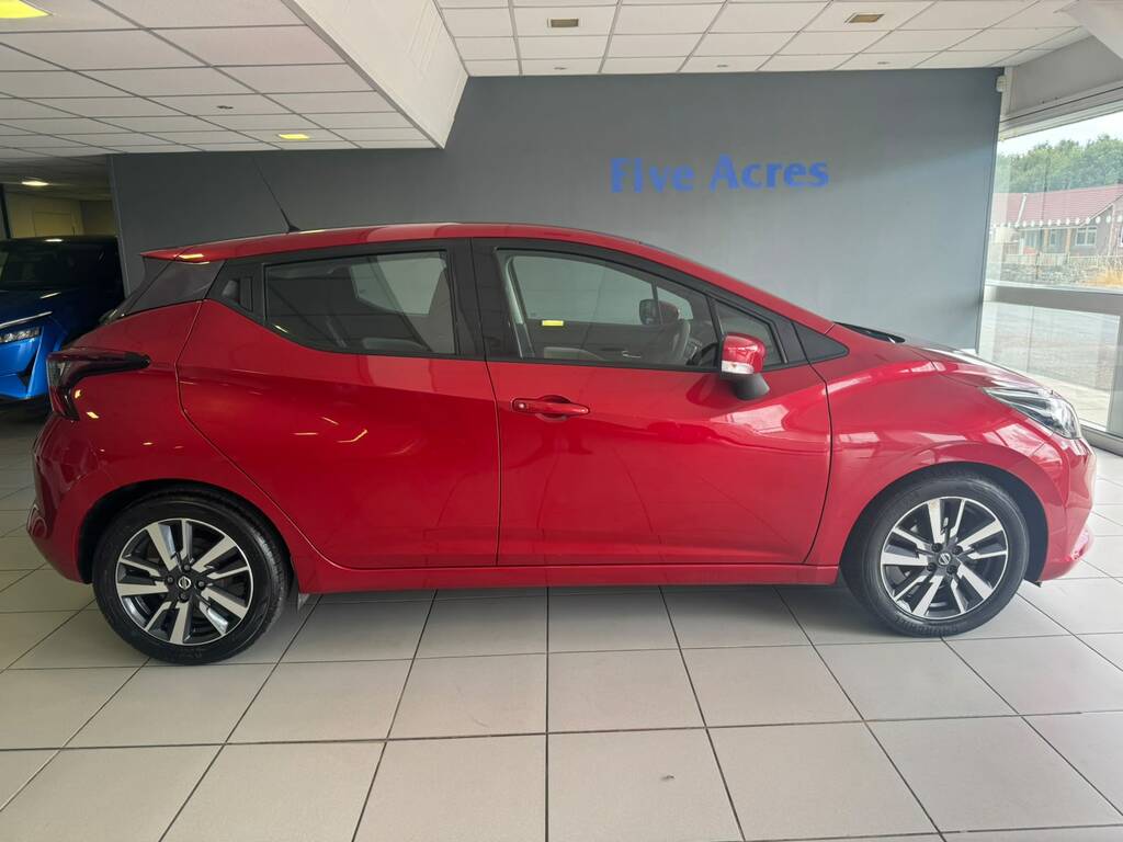 Nissan Micra Hatchback Red #3