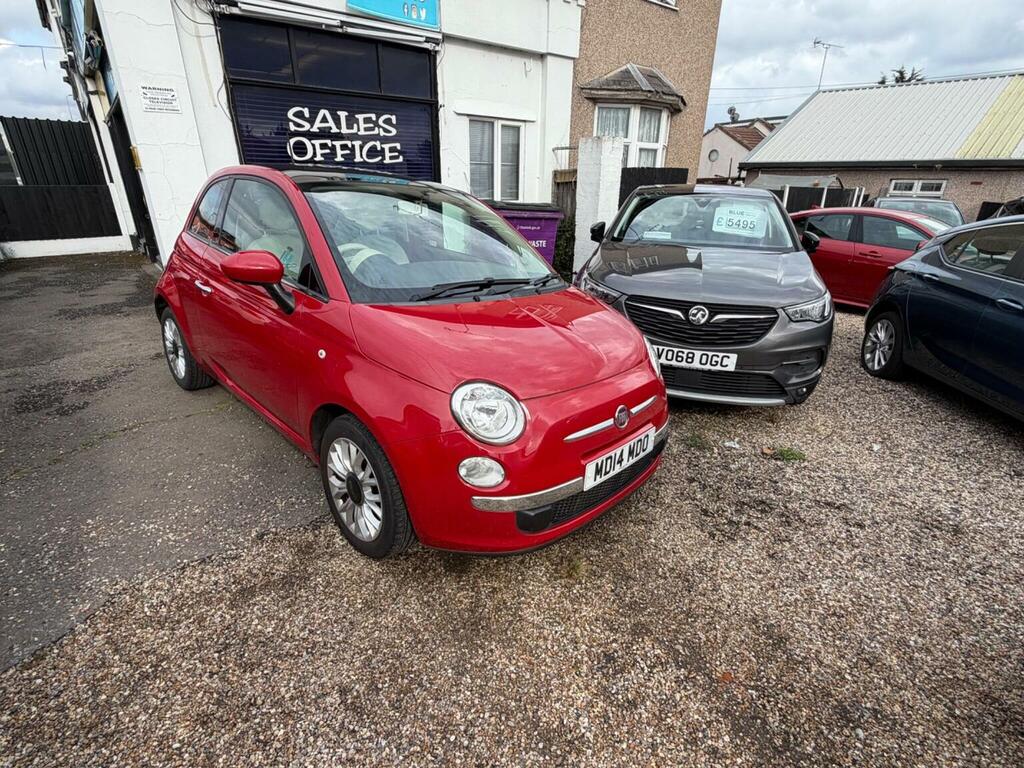 Fiat 500 Hatchback 1.2 Lounge Euro 6 Ss 201414 Red #2