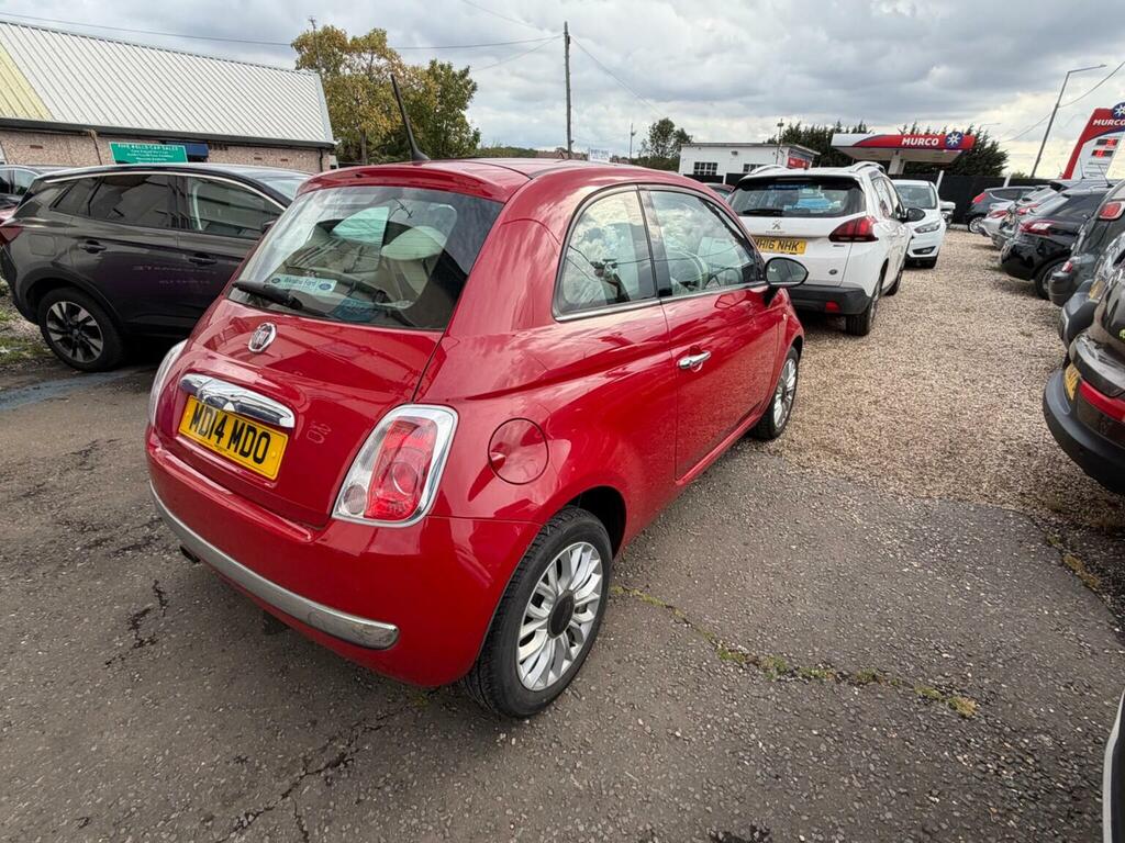 Fiat 500 Hatchback 1.2 Lounge Euro 6 Ss 201414 Red #4