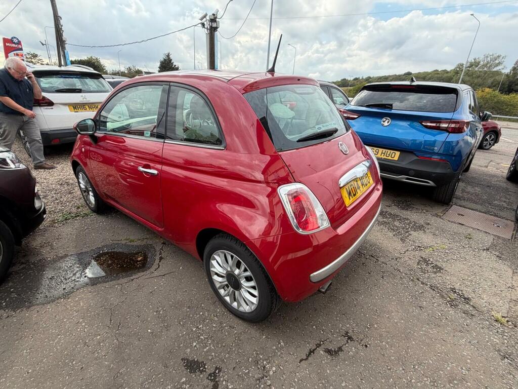 Fiat 500 Hatchback 1.2 Lounge Euro 6 Ss 201414 Red #5