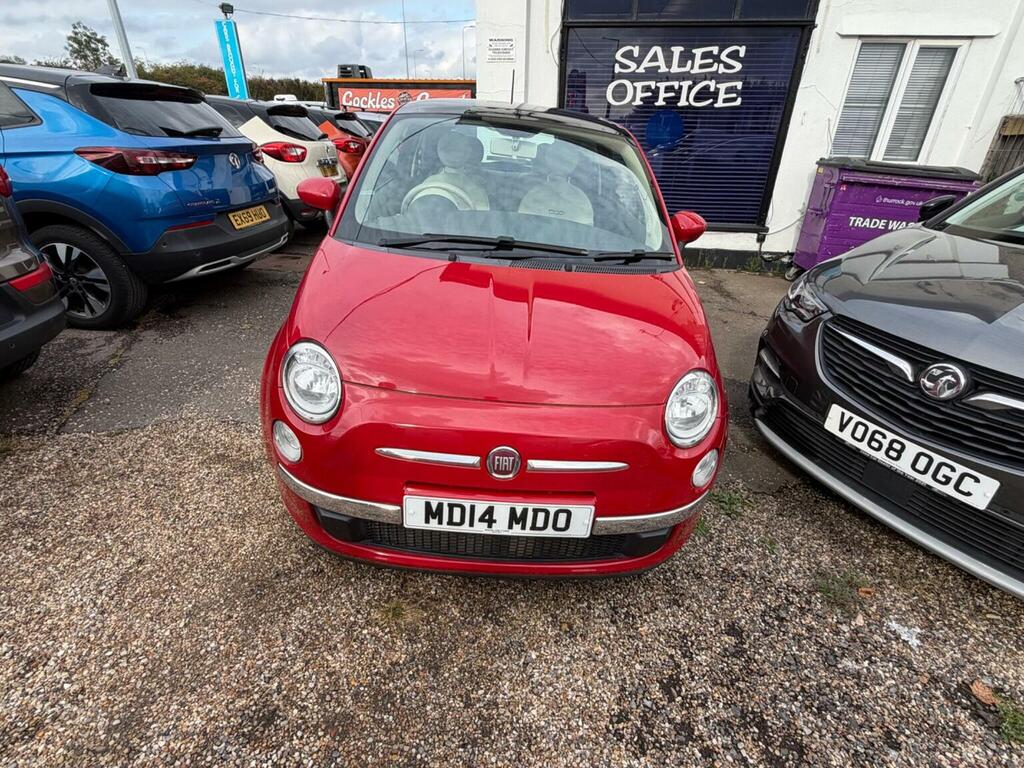 Fiat 500 Hatchback 1.2 Lounge Euro 6 Ss 201414 Red