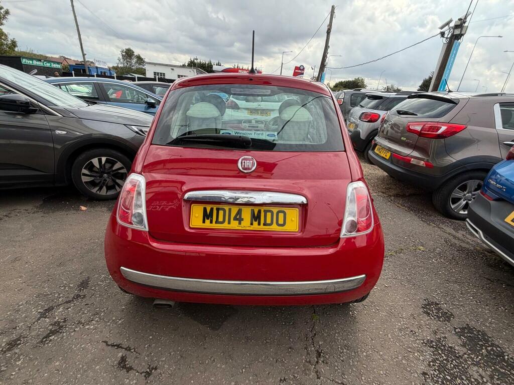 Fiat 500 Hatchback 1.2 Lounge Euro 6 Ss 201414 Red #3