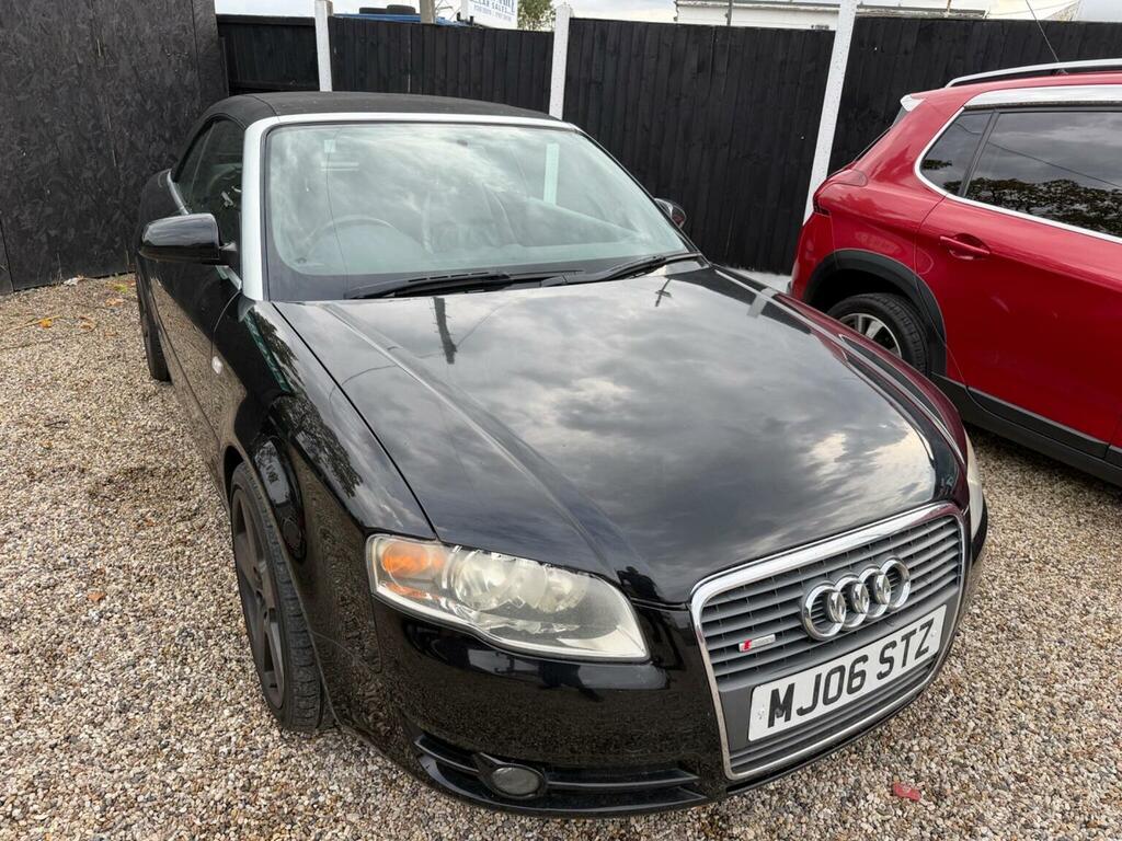 Audi A4 Cabriolet 2.0 Tdi S Line Black