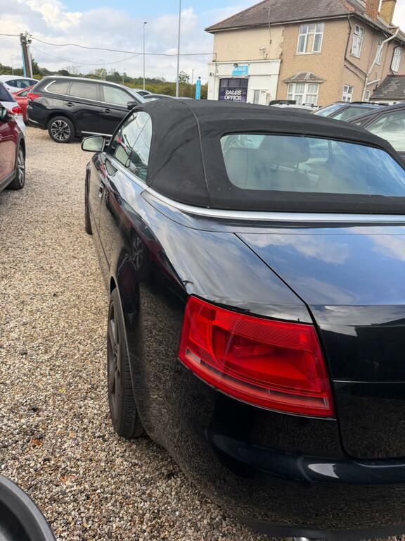 Audi A4 Cabriolet 2.0 Tdi S Line MJ06STZ Black #6
