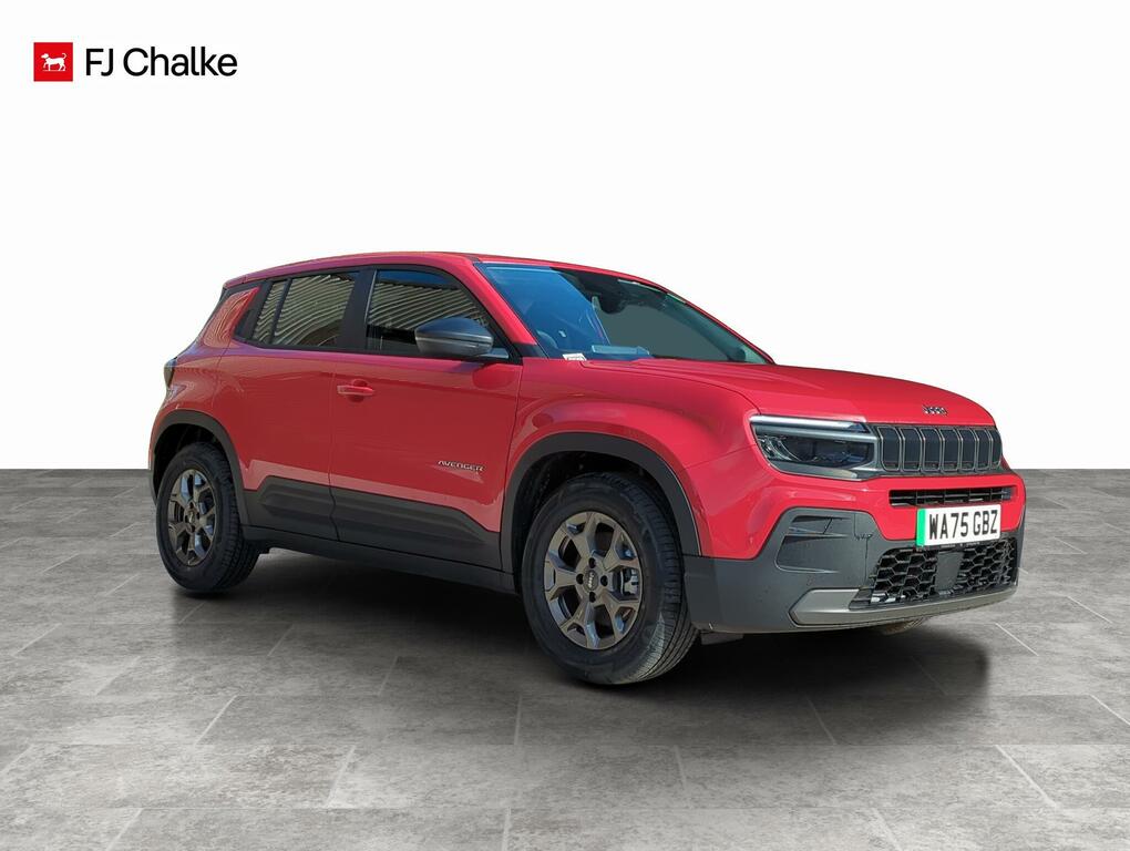 Jeep Avenger 54Kwh Longitude Red