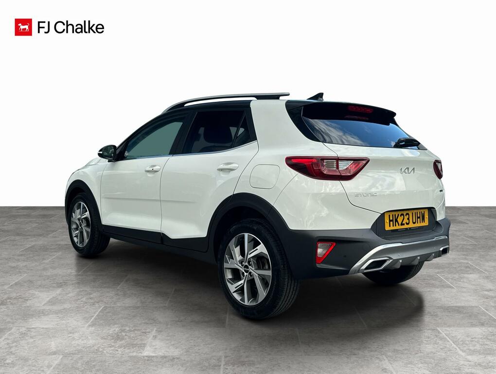 Kia Stonic 1.0 T-gdi Mhev Gt-line S Dct Euro 6 Ss White #4
