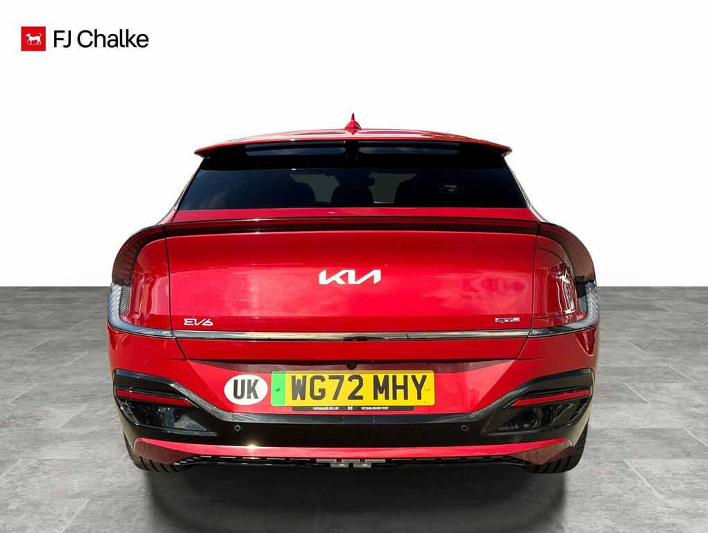 Kia EV6 77.4Kwh Gt-line S Awd WG72MHY Red #6
