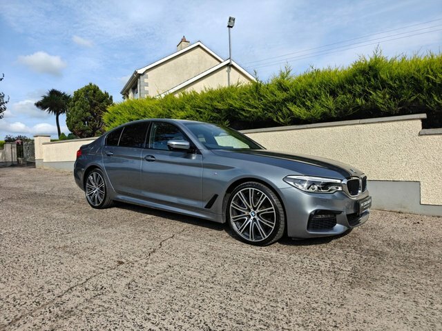 BMW 5 Series 3.0 530D M Sport Saloon Xdrive Eur Blue