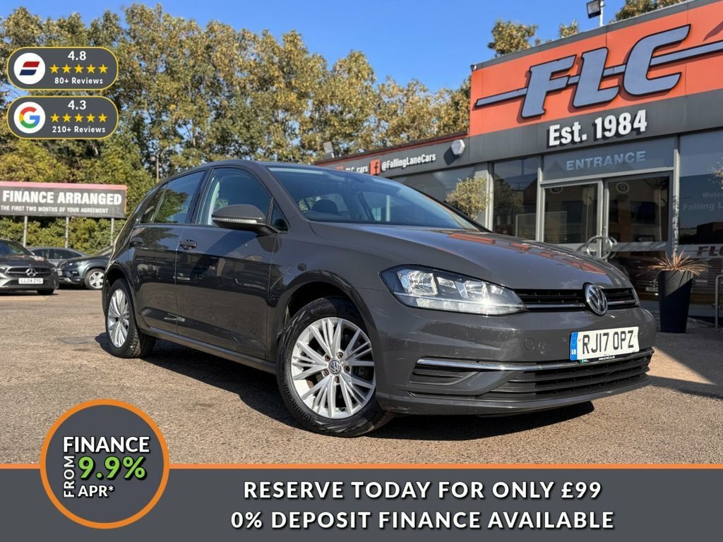 Volkswagen Golf 1L Se Nav RJ17OPZ Grey