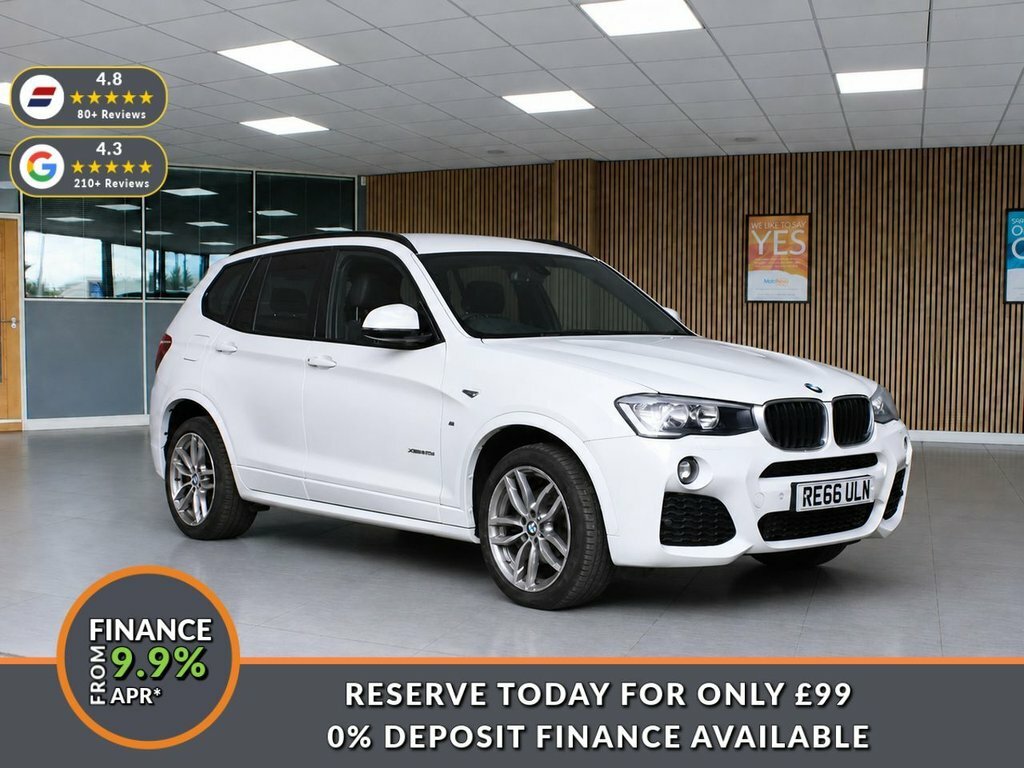 BMW X3 2L M Sport White