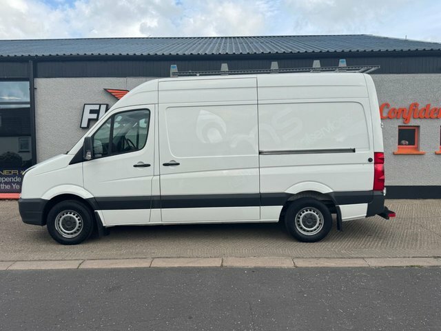 Volkswagen Crafter Panel Van White #7