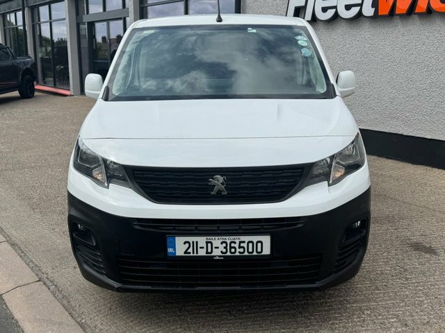 Peugeot Partner 1.5 Bluehdi 1000 Professional Standard Panel Van 5 ESZ7981 White #2