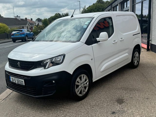 Peugeot Partner 1.5 Bluehdi 1000 Professional Standard Panel Van 5 ESZ7981 White #3