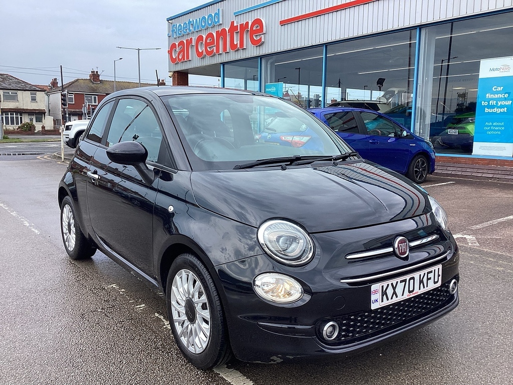 Fiat 500 Mhev Lounge KX70KFU Black
