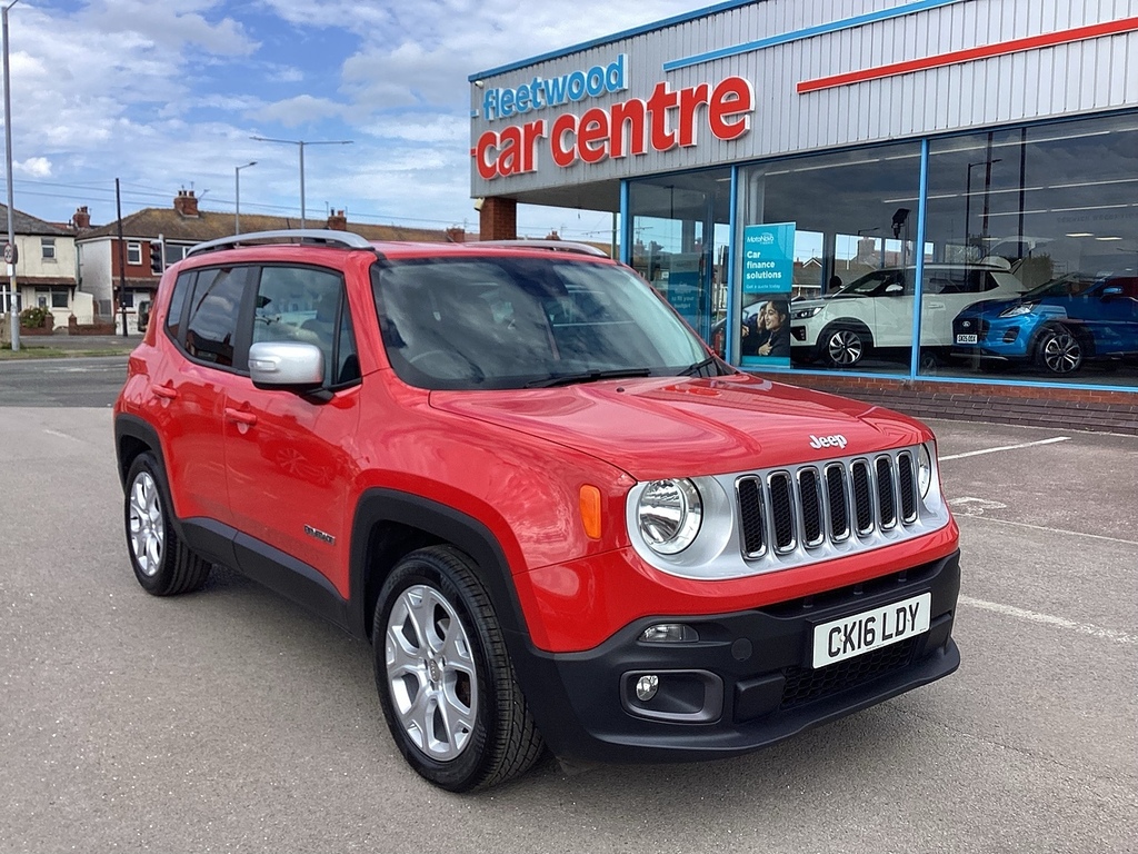 Jeep Renegade T Multiairii Limited Red