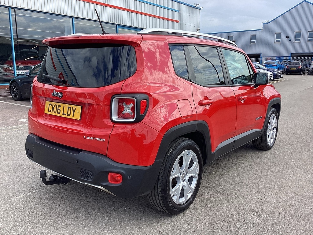 Jeep Renegade T Multiairii Limited Red #4