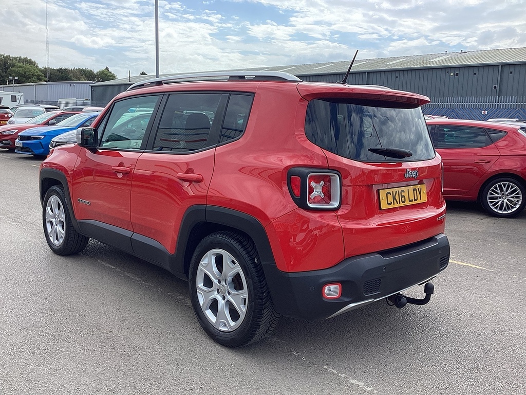 Jeep Renegade T Multiairii Limited Red #3