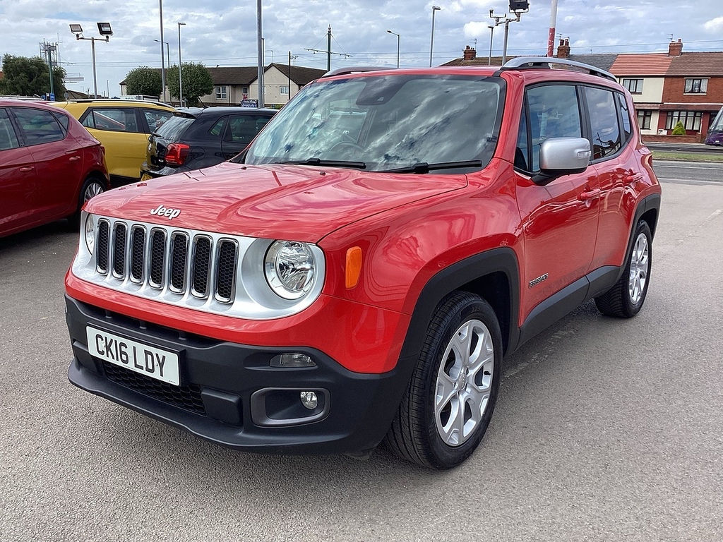 Jeep Renegade T Multiairii Limited Red #2
