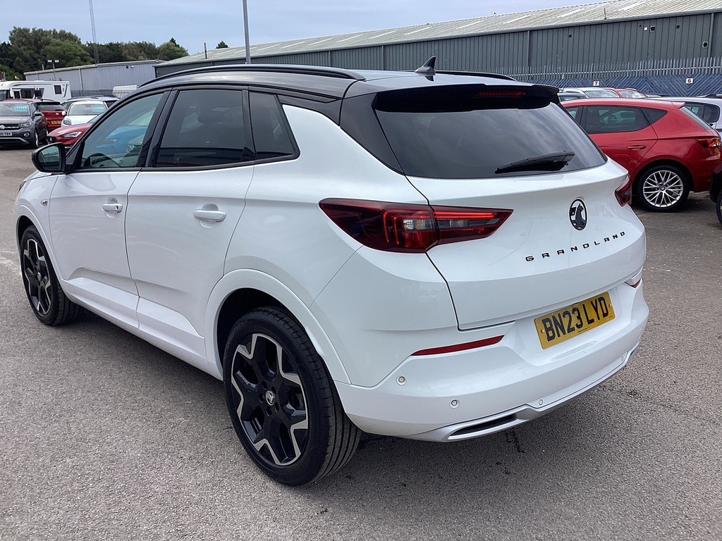 Vauxhall Grandland Turbo Ultimate BN23LYD White #2