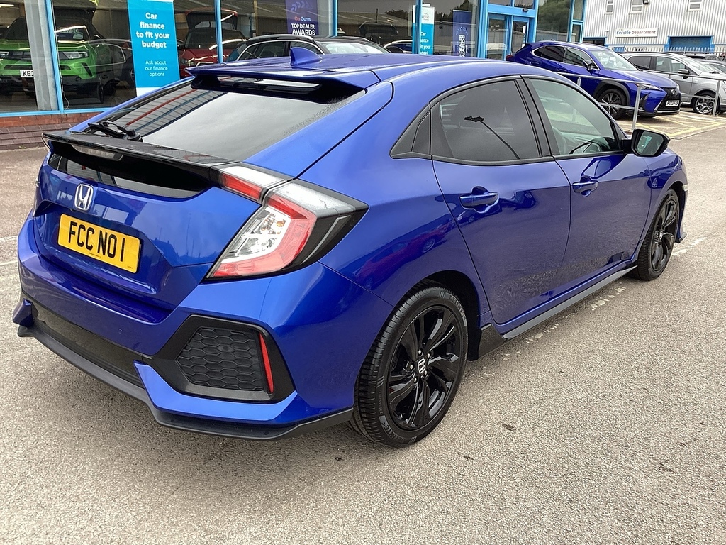 Honda Civic Vtec Turbo Sport Line Blue #4