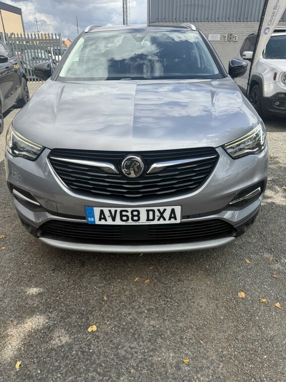 Vauxhall Grandland X 1.2 Turbo Sport Nav 2018 Grey