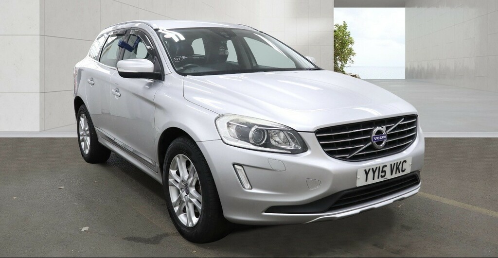 Volvo XC60 2.4 Se Lux Nav D5 Awd 215Hp 2015 Silver