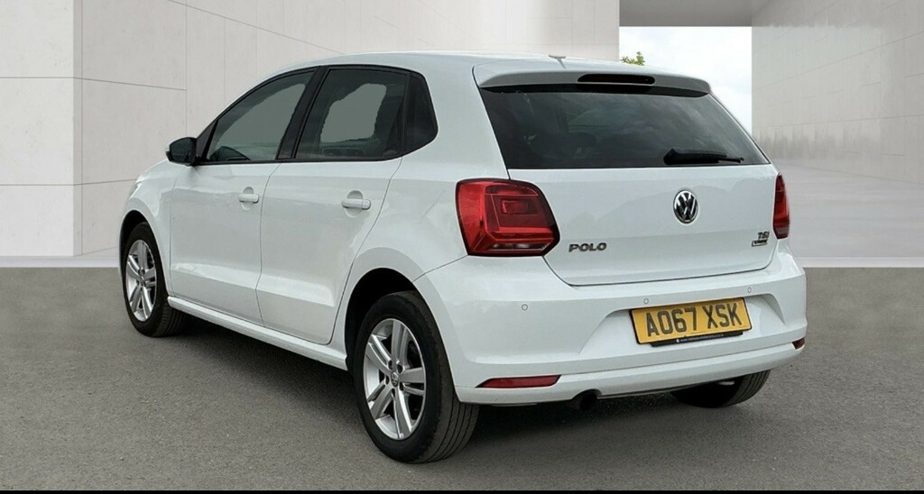 Volkswagen Polo 1.2 Tsi Match Edition White #4