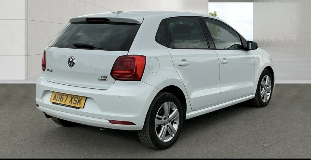 Volkswagen Polo 1.2 Tsi Match Edition White #3