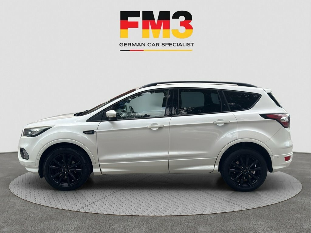 Ford Kuga Suv EX18KYE White #4