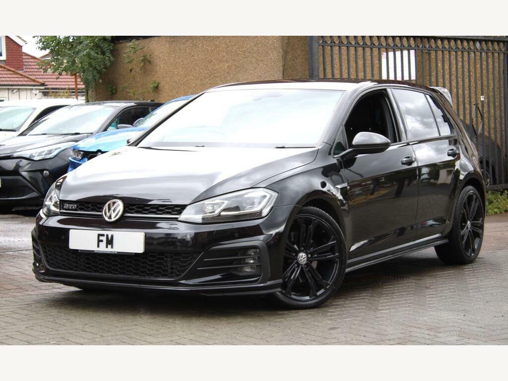 Volkswagen Golf Hatchback Blue #3