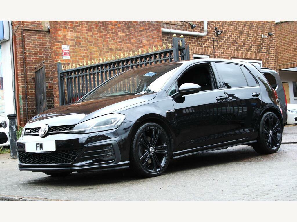 Volkswagen Golf Hatchback Blue #12