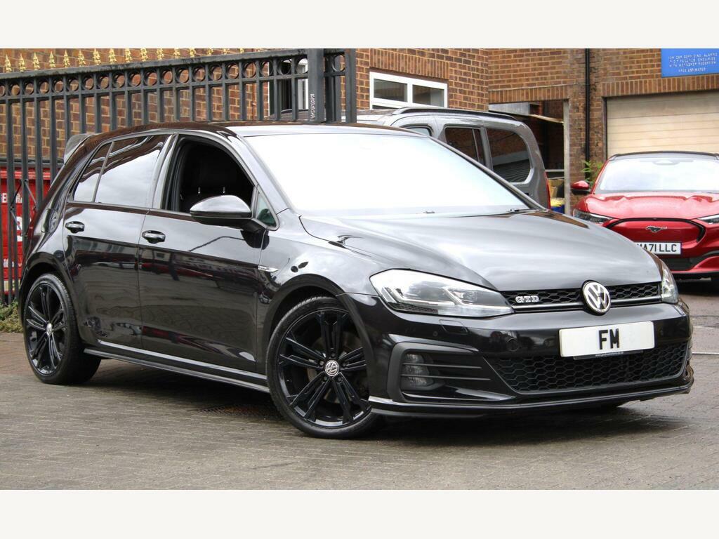 Volkswagen Golf Hatchback Blue #1