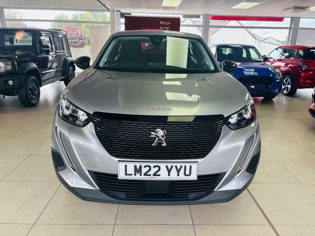 Peugeot 2008 1.2 Puretech Active Premium Euro 6 Ss LM22YYU Grey #2