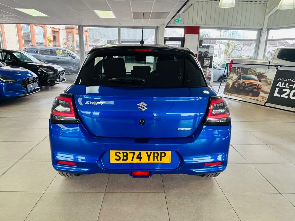 Suzuki Swift 1.2 Mhev Motion Hatchback Hybrid SB74YRP Blue #4