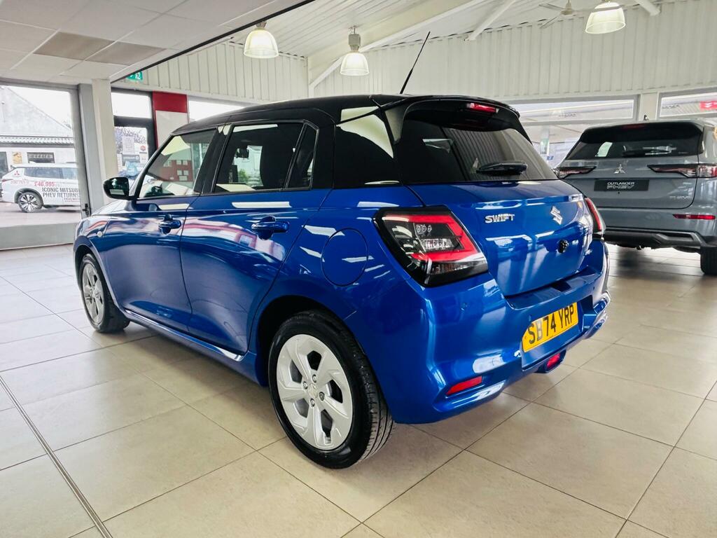 Suzuki Swift 1.2 Mhev Motion Hatchback Hybrid SB74YRP Blue #5
