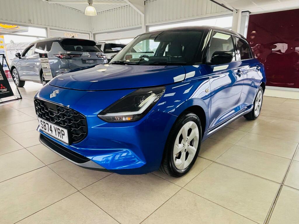 Suzuki Swift 1.2 Mhev Motion Hatchback Hybrid SB74YRP Blue #3