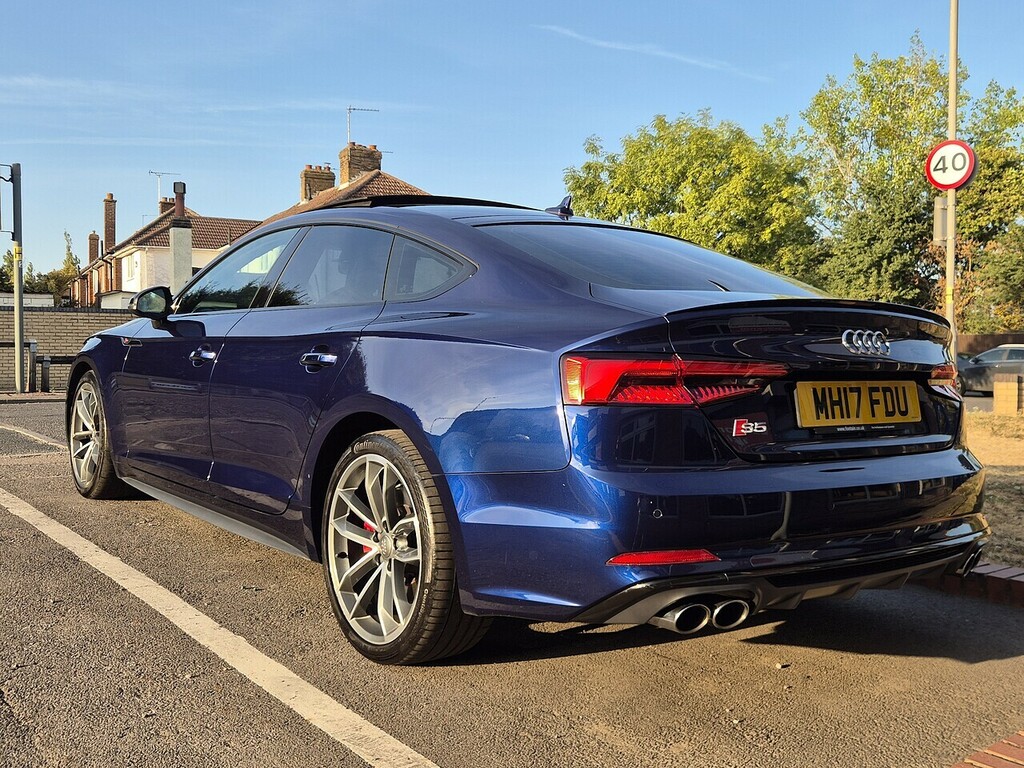 Audi S5 3.0 Tfsi V6 Sportback Tiptronic Quattro MH17FDU Blue #3