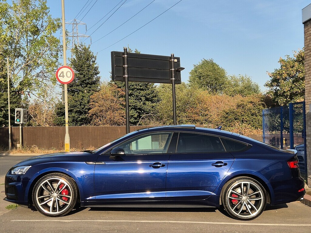 Audi S5 3.0 Tfsi V6 Sportback Tiptronic Quattro MH17FDU Blue #2
