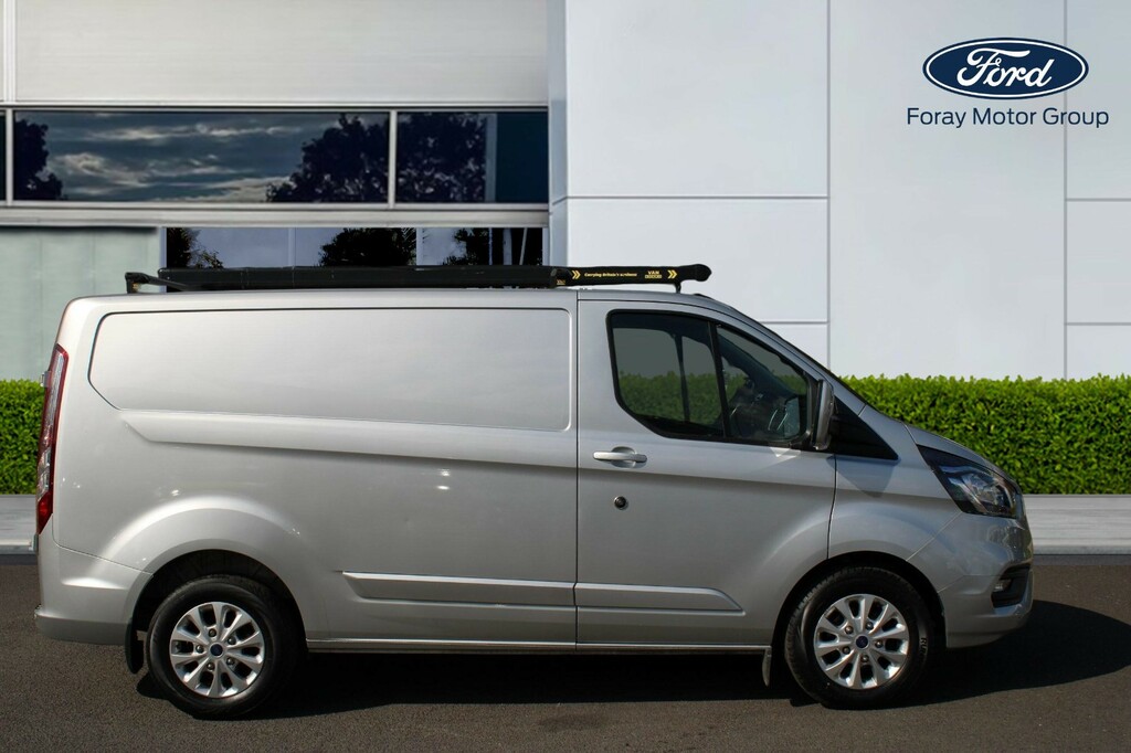 Ford Transit Custom 2.0 Ecoblue 130Ps Low Roof Limited Van BK22EUJ Silver #2